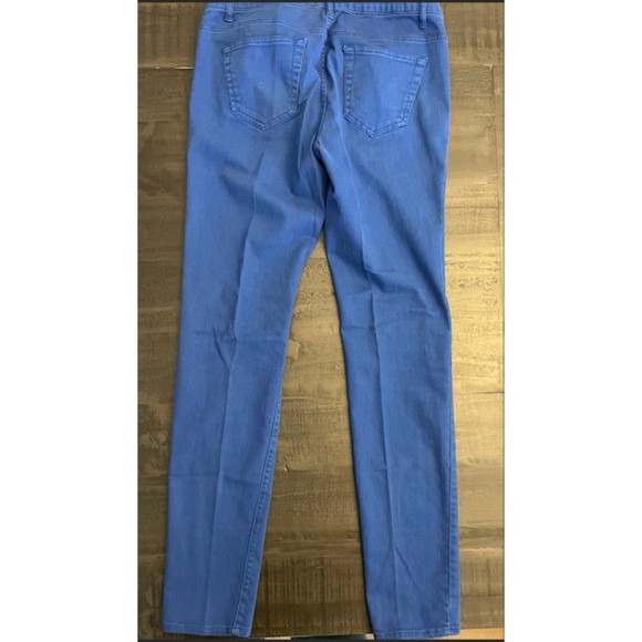 Scarlet Boulevard Royal Blue Skinny Jeans - Sz 29 - Picture 4 of 6